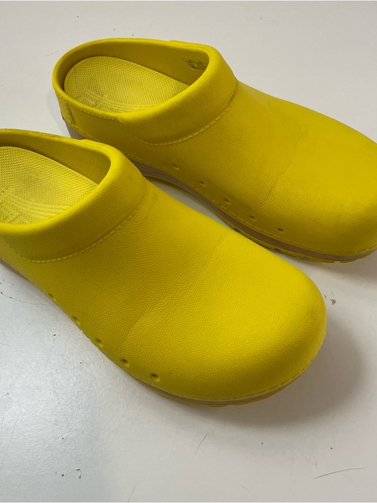 Dansko Shoes - Women’s Yellow Slip-On Comfort Clogs